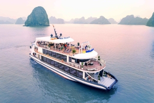 Crucero de lujo Diamond Era, bahía de Halong, Titop, Sung Sot