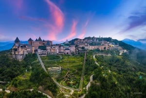 Biljett & linbana till Ba Na Hills & Golden Bridge