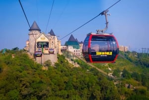 Billett og taubane til Ba Na Hills og Golden Bridge