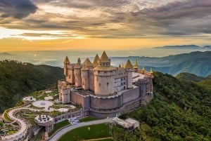 Sisäänpääsylippu & köysirata Ba Na Hillsille ja Golden Bridgeen (Kultainen silta)