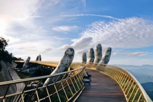 Billett og taubane til Ba Na Hills og Golden Bridge