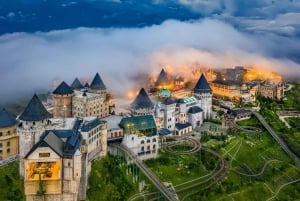 Indgangsbillet og svævebane til Ba Na Hills & Golden Bridge