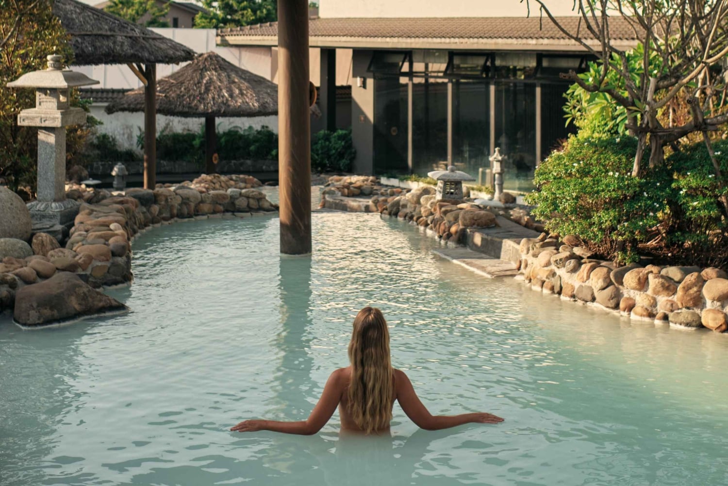 Koe Kobi Hot Spring Huen kaupungissa, Vietnamissa