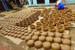 Villaggio di Thanh Ha: Laboratorio di ceramica con la gente del posto