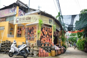 Villaggio di Thanh Ha: Laboratorio di ceramica con la gente del posto