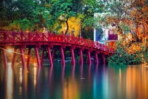 Explore a cidade de Hanói em meio dia - Visite os lugares famosos