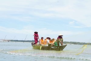 Fishing Village Visit and Fun Basket Boat Ride Tour