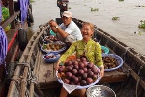 Au départ de Saigon : visite à la journée du delta du Mékong - marché flottant et îlot