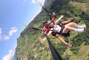 Fly Sapa: Höchster Gleitschirmflug mit Abholung und Rücktransport
