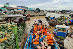 Fra Can Tho: Gruppetur til det flytende markedet i Cai Rang