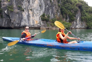 From Cat Ba Island:National Park full day trekking& kayaking