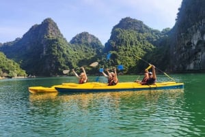 From Cat Ba: Lan Ha Bay Kayaking & Snorkling Full-Day Cruise