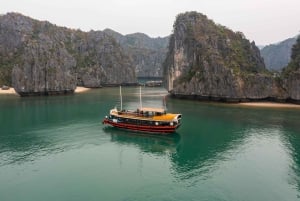 Depuis Hanoi/Cat Ba : Excursion en bateau d'une journée dans la baie de Lan Ha