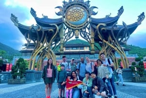 Från Da Nang: Ba Na Hills- Golden Bridge Busstransfer och rundtur