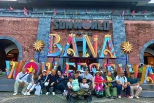 Depuis Da Nang : Visite en bus des collines de Ba Na et du pont d'or