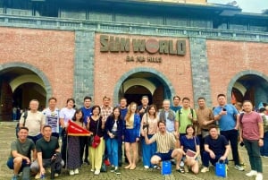 Från Da Nang: Ba Na Hills- Golden Bridge Busstransfer och rundtur