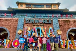 Från Da Nang: Ba Na Hills- Golden Bridge Busstransfer och rundtur