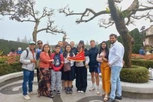 Da Da Nang: Trasferimento e tour in autobus delle colline di Ba Na e del Ponte d'Oro