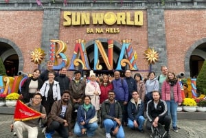 From Da Nang: Ba Na Hills- Golden Bridge Bus Transfer & Tour