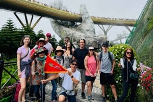 Från Da Nang: Ba Na Hills- Golden Bridge Busstransfer och rundtur