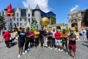 Från Da Nang: Ba Na Hills- Golden Bridge Busstransfer och rundtur