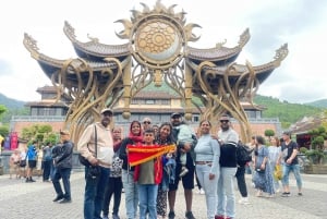 Från Da Nang: Ba Na Hills- Golden Bridge Busstransfer och rundtur