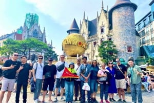 Depuis Da Nang : Visite en bus des collines de Ba Na et du pont d'or