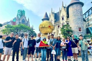 Depuis Da Nang : Visite en bus des collines de Ba Na et du pont d'or