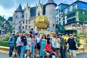 Desde Da Nang Ba Na Hills- Puente de Oro Traslado en autobús y tour