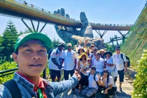 Depuis Da Nang : Visite en bus des collines de Ba Na et du pont d'or