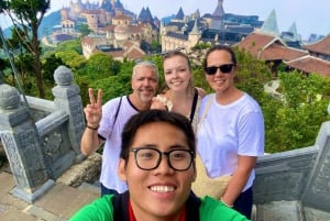 Från Da Nang: Ba Na Hills- Golden Bridge Busstransfer och rundtur