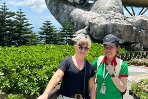 Depuis Da Nang : Visite en bus des collines de Ba Na et du pont d'or