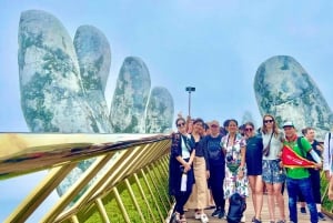 Depuis Da Nang : Visite en bus des collines de Ba Na et du pont d'or