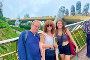 Från Da Nang: Ba Na Hills- Golden Bridge Busstransfer och rundtur