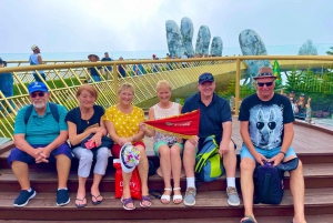 Depuis Da Nang : Visite en bus des collines de Ba Na et du pont d'or