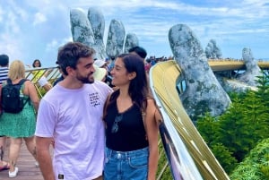 Depuis Da Nang : Visite en bus des collines de Ba Na et du pont d'or