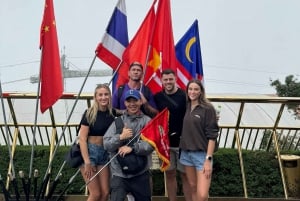 Da Da Nang: Trasferimento e tour in autobus delle colline di Ba Na e del Ponte d'Oro