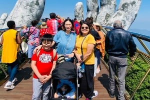 Från Da Nang: Ba Na Hills- Golden Bridge Busstransfer och rundtur