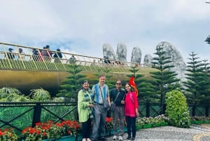 Från Da Nang: Ba Na Hills- Golden Bridge Busstransfer och rundtur