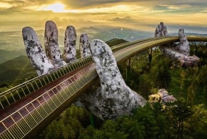 From Da Nang: Ba Na Hills Golden Bridge + Relaxing Massage
