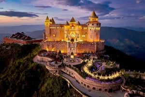From Da Nang: Ba Na Hills Golden Bridge + Relaxing Massage