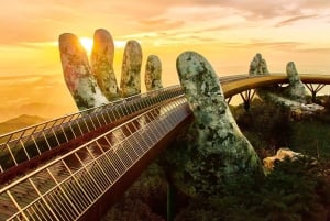 From Da Nang: Ba Na Hills Golden Bridge + Relaxing Massage