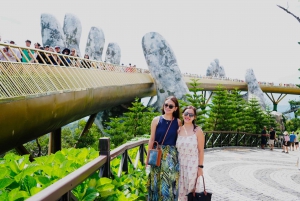 Depuis Da Nang/Hoi An : Visite d'une jounée du pont d'or des collines de Ba Na