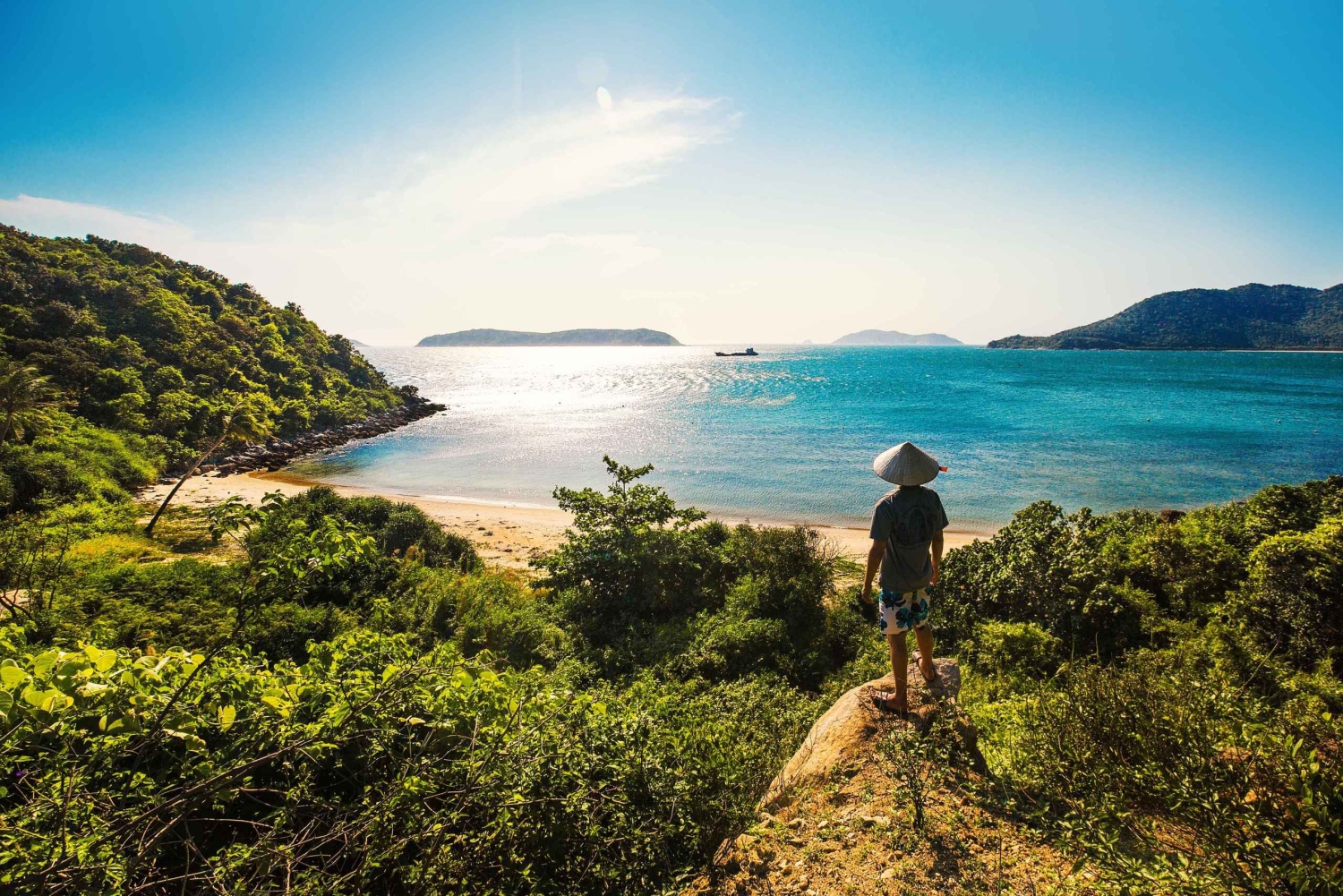 De Da Nang/Hoi An: mergulho com snorkel na ilha e quinta de cocos