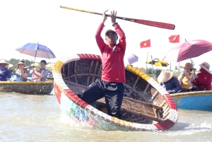 De Da Nang/Hoi An: mergulho com snorkel na ilha e quinta de cocos
