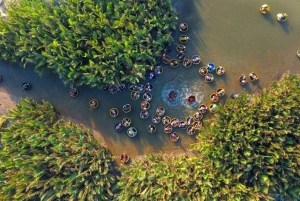 De Da Nang/Hoi An: mergulho com snorkel na ilha e quinta de cocos