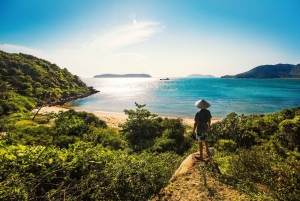 De Da Nang/Hoi An: mergulho com snorkel na ilha e quinta de cocos