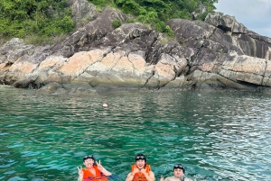 De Da Nang/Hoi An: mergulho com snorkel na ilha e quinta de cocos