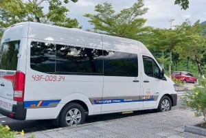 Fra Da Nang: Envejs shuttlebus til Hue