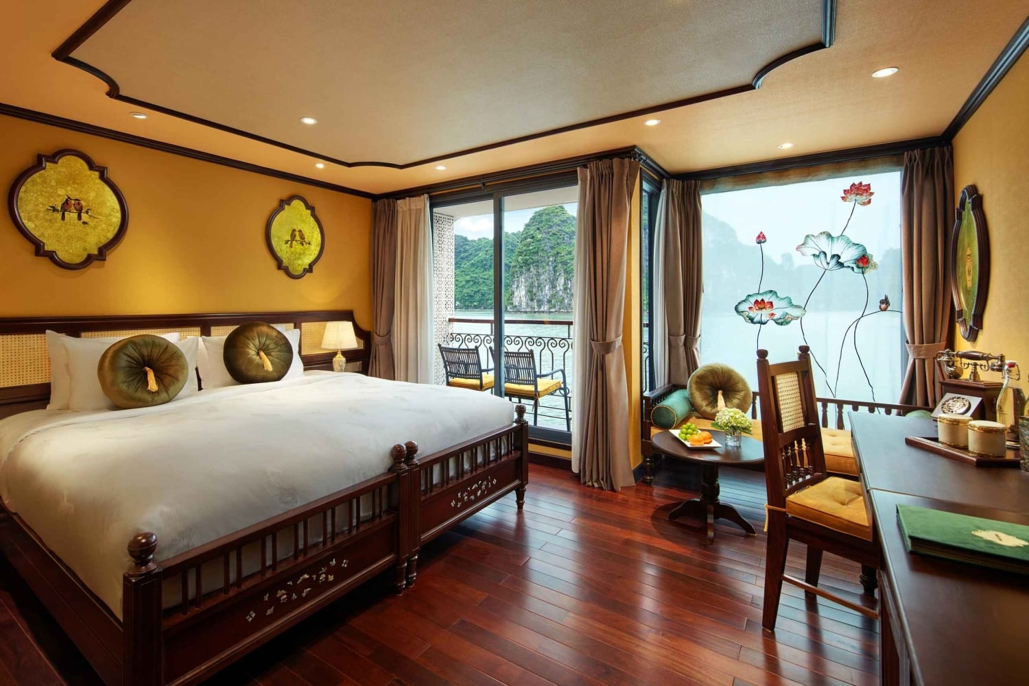De Ha Long: 1 noite Indochine Premium Luxury Cruise